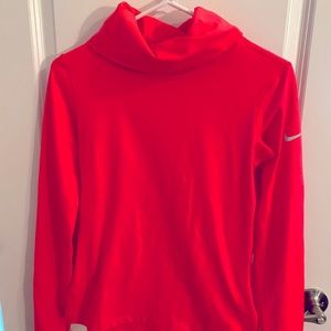 Nike Pro Dry Fit turtleneck/ high collar Pullover